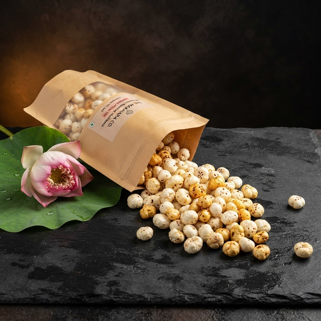 Foodwud premium roasted fox nuts (makhana)